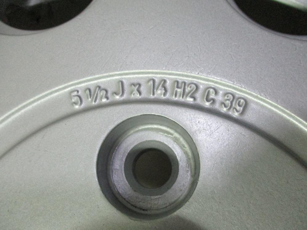 51/2JX14H2 C39 CERCHIO IN LEGA ALFA SUD SPRINT ANNO 1985