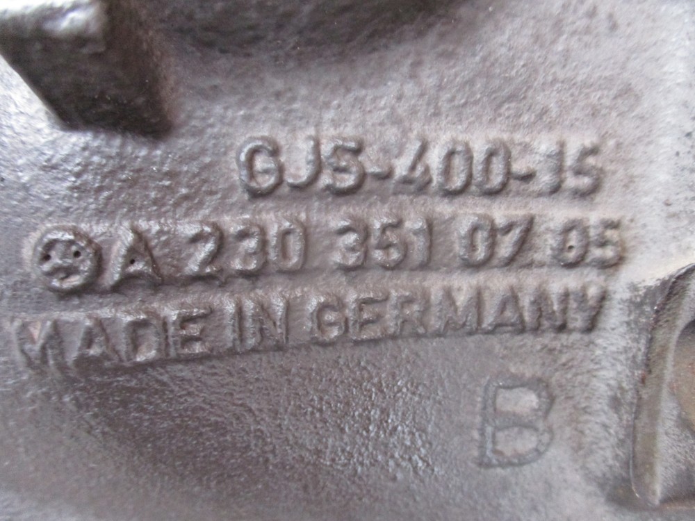 A2303512008 DIFFERENZIALE POSTERIORE MERCEDES-BENZ W211 E 220 CDI ANNO ...